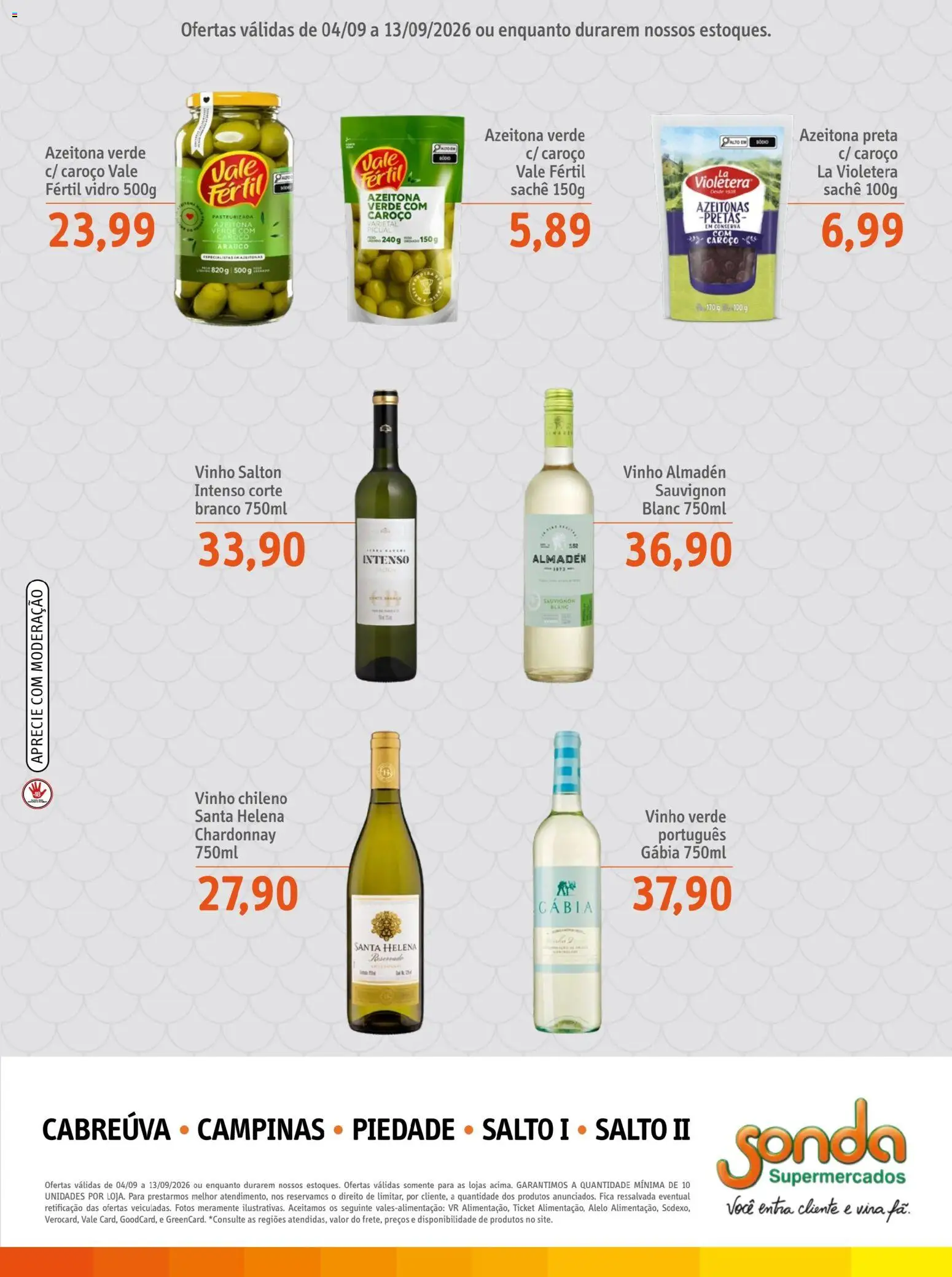 Sonda Folheto - válido de 04/09/2026 | Página: 5 | Produtos: Vinho