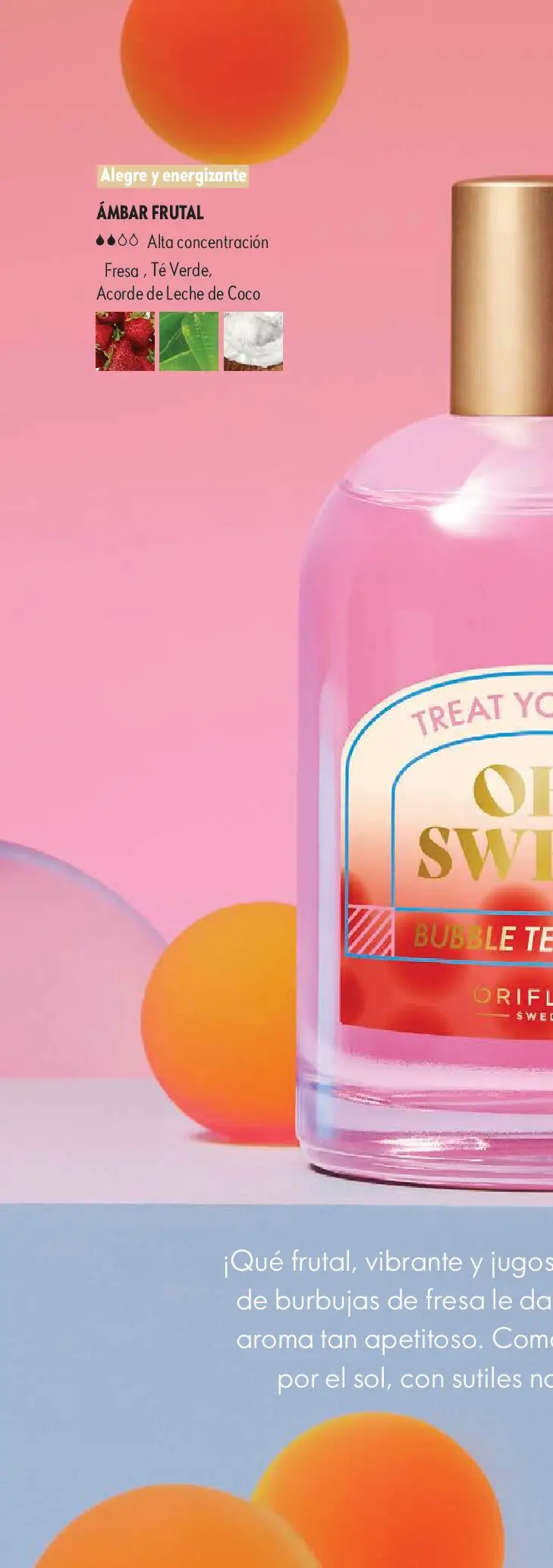 Nuevas ofertas de Oriflame válidas en toda la República Mexicana desde el 09.05.2026. ¡Encuentra las mejores ofertas en Oriflame campaña 7 2026! | Página: 136 | Productos: Fresa, Leche, Té