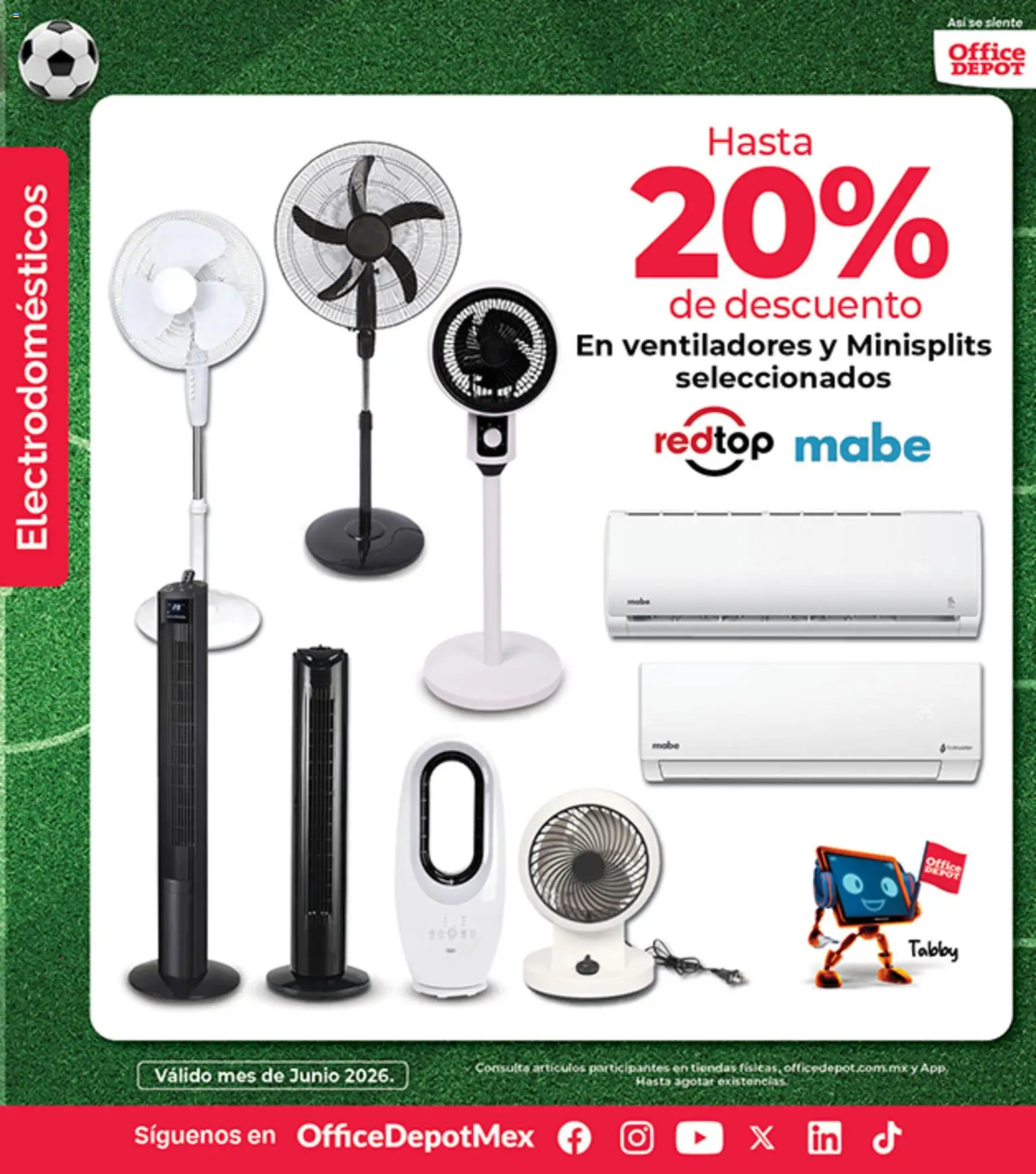 Nuevas ofertas de Office Depot válidas en toda la República Mexicana desde el 01.06.2026. ¡Encuentra las mejores ofertas en Office Depot catálogo! | Página: 23