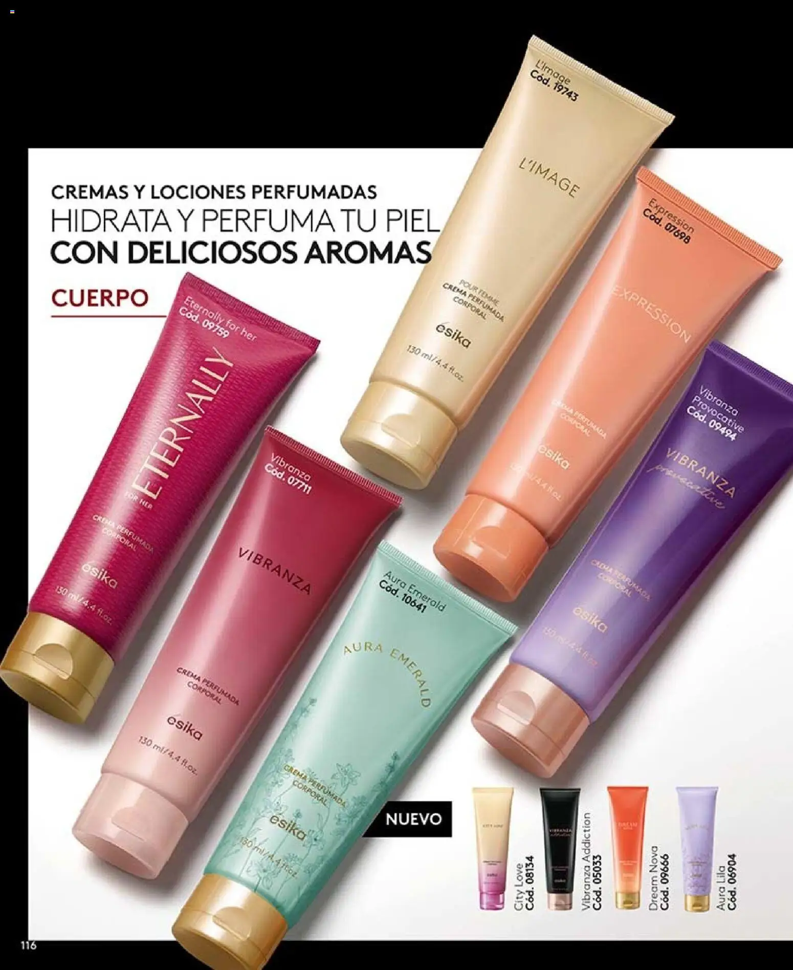 Ésika revista - valida desde el 28/08/2026 | Página: 116 | Productos: Crema