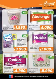 Cugat Ofertas válido desde el 15.06.2026 | Página: 57 | Productos: Toalla, Papel higiénico, Té
