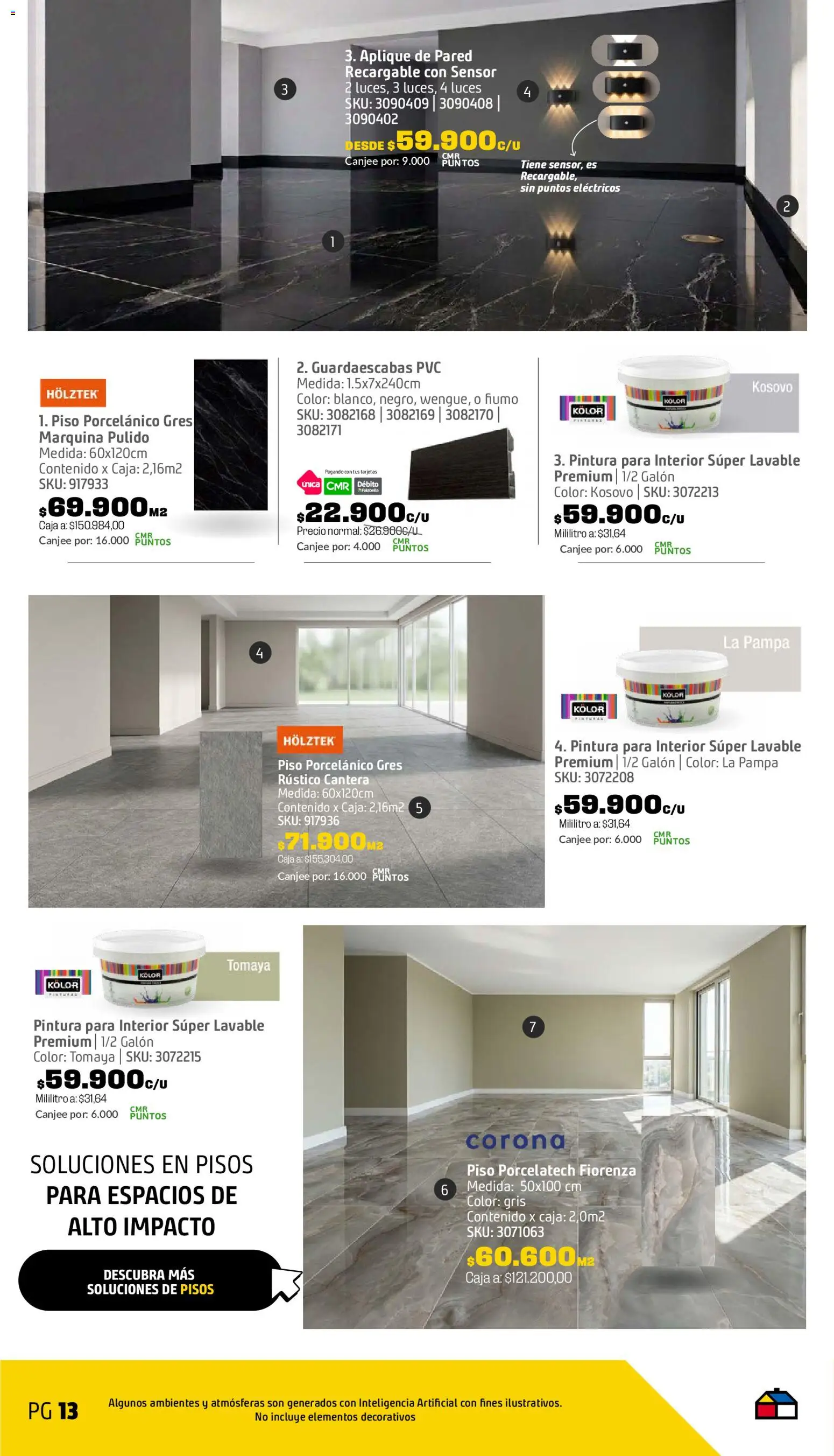 Homecenter revista - valida desde el 08/09/2026 | Página: 14 | Productos: Pintura, Caja