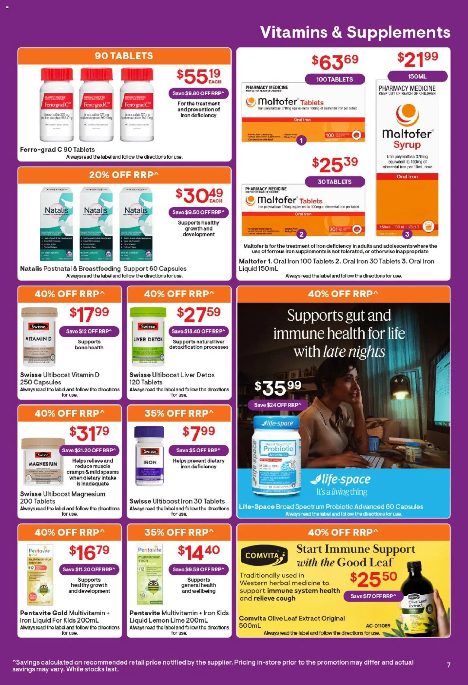 Discount Drug Stores catalogue - valid from 09/07/2026 | Page: 8 | Products: Lime, Herbal, Iron, Treatment