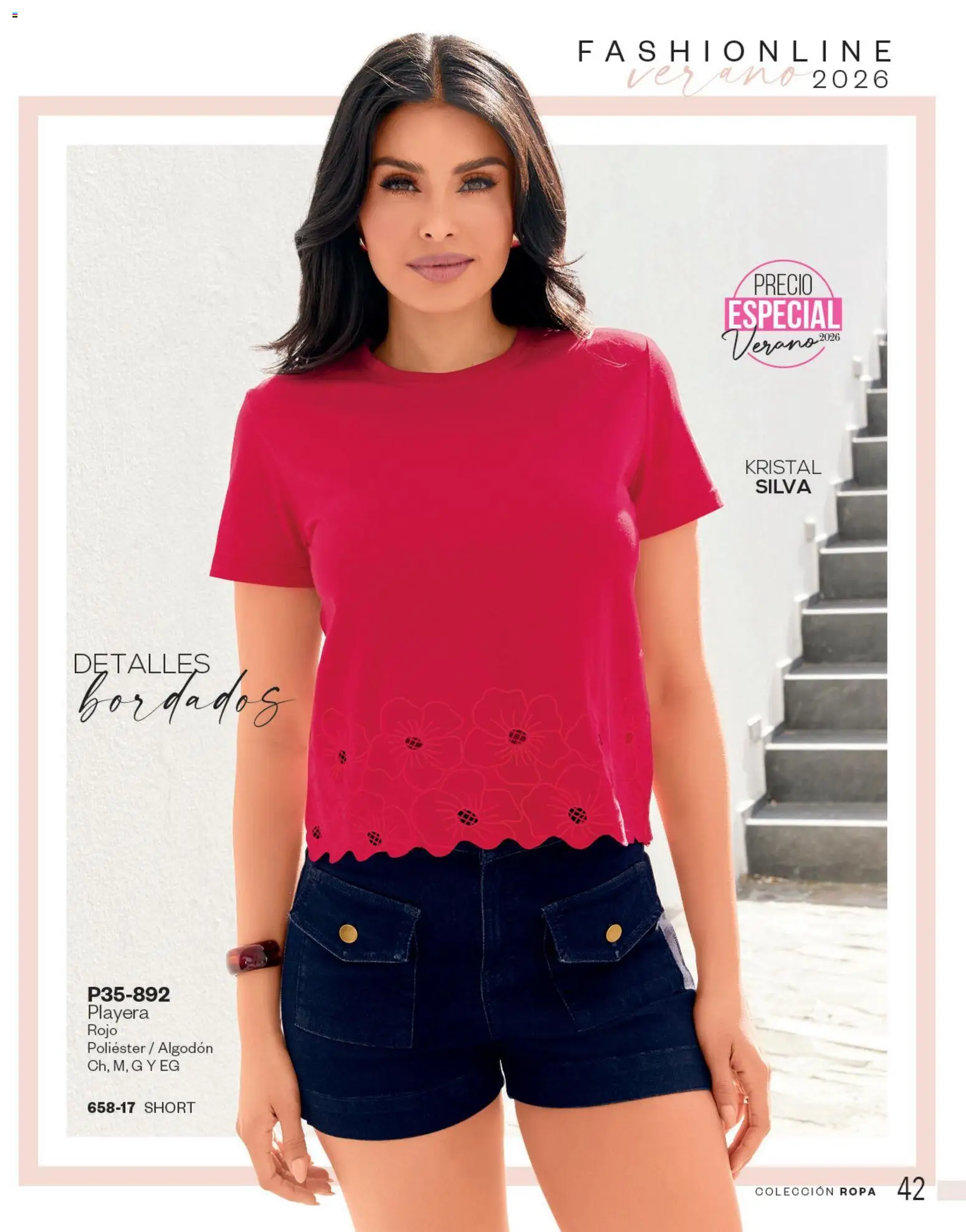 Nuevas ofertas de Cklass válidas en toda la República Mexicana desde el 05.03.2026. ¡Encuentra las mejores ofertas en Cklass catálogo Complemento Verano Ropa! | Página: 43 | Productos: Algodón, Ropa, Playera, Short