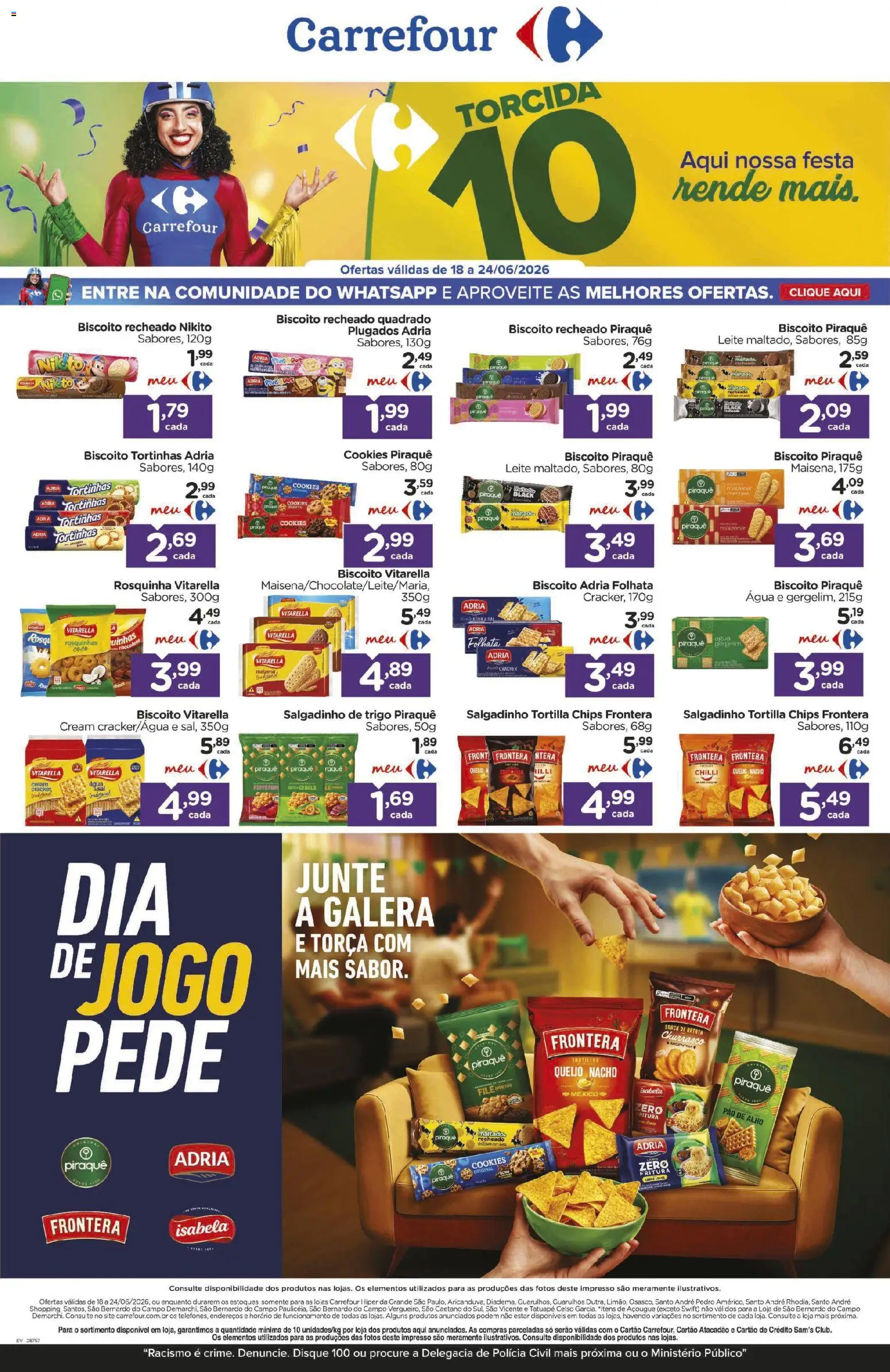 Carrefour Folheto - válido de 18.06.2026 | Página: 1