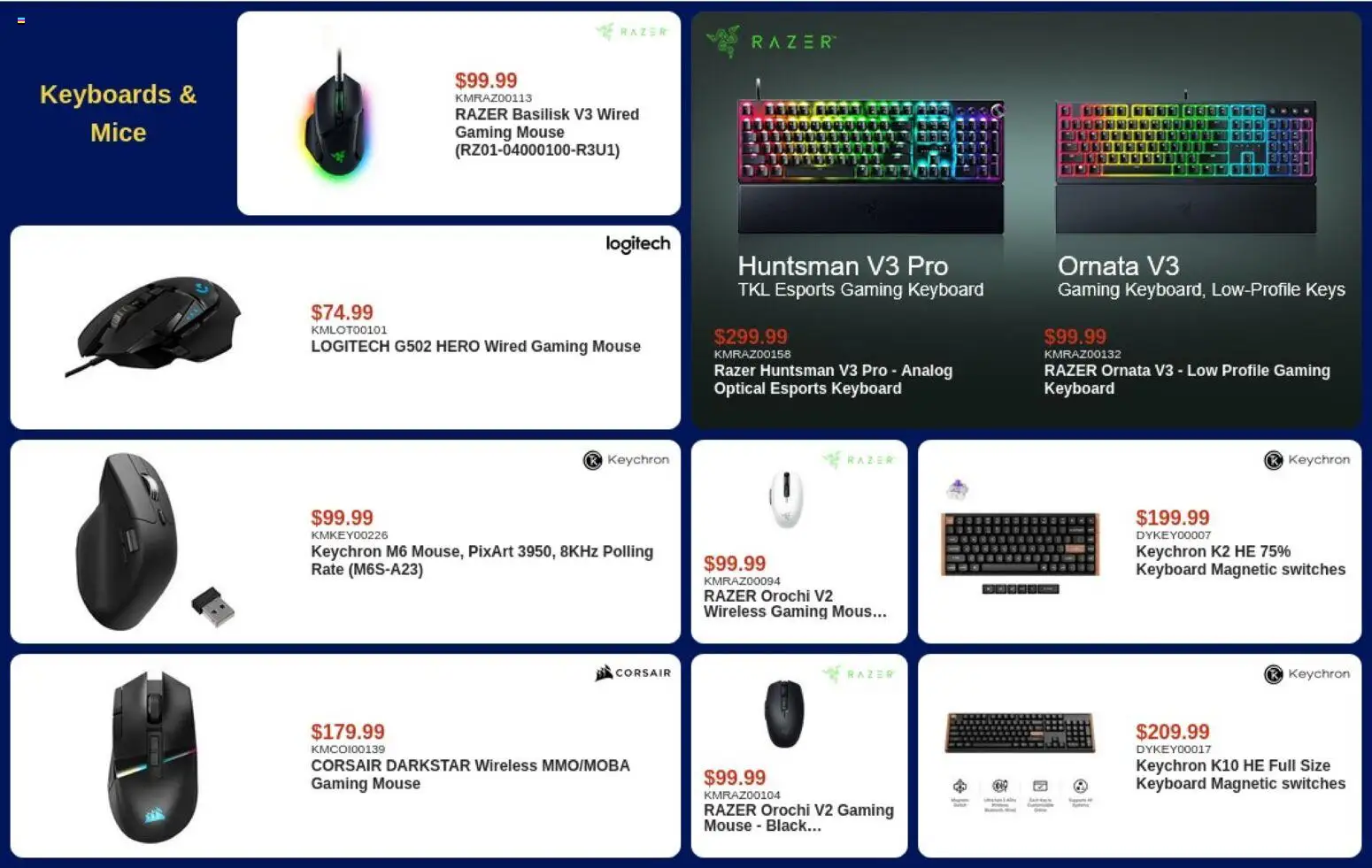 Canada Computers flyer valid from Oct 2, 2026 | Page: 7 | Products: Mouse, Keyboard
