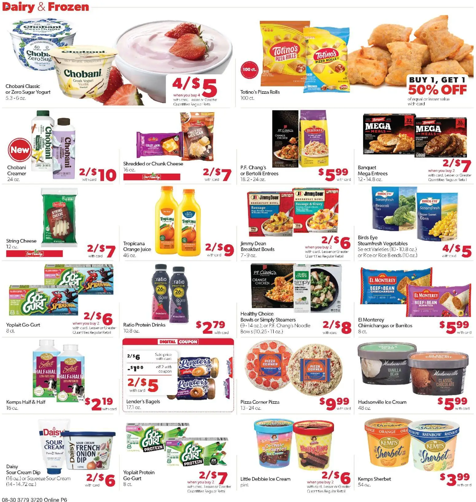 Family Fare Weekly Ad - NE - valid from 08/30/2026 | Page: 12 | Products: Corn, Broccoli, Cheese, Bow