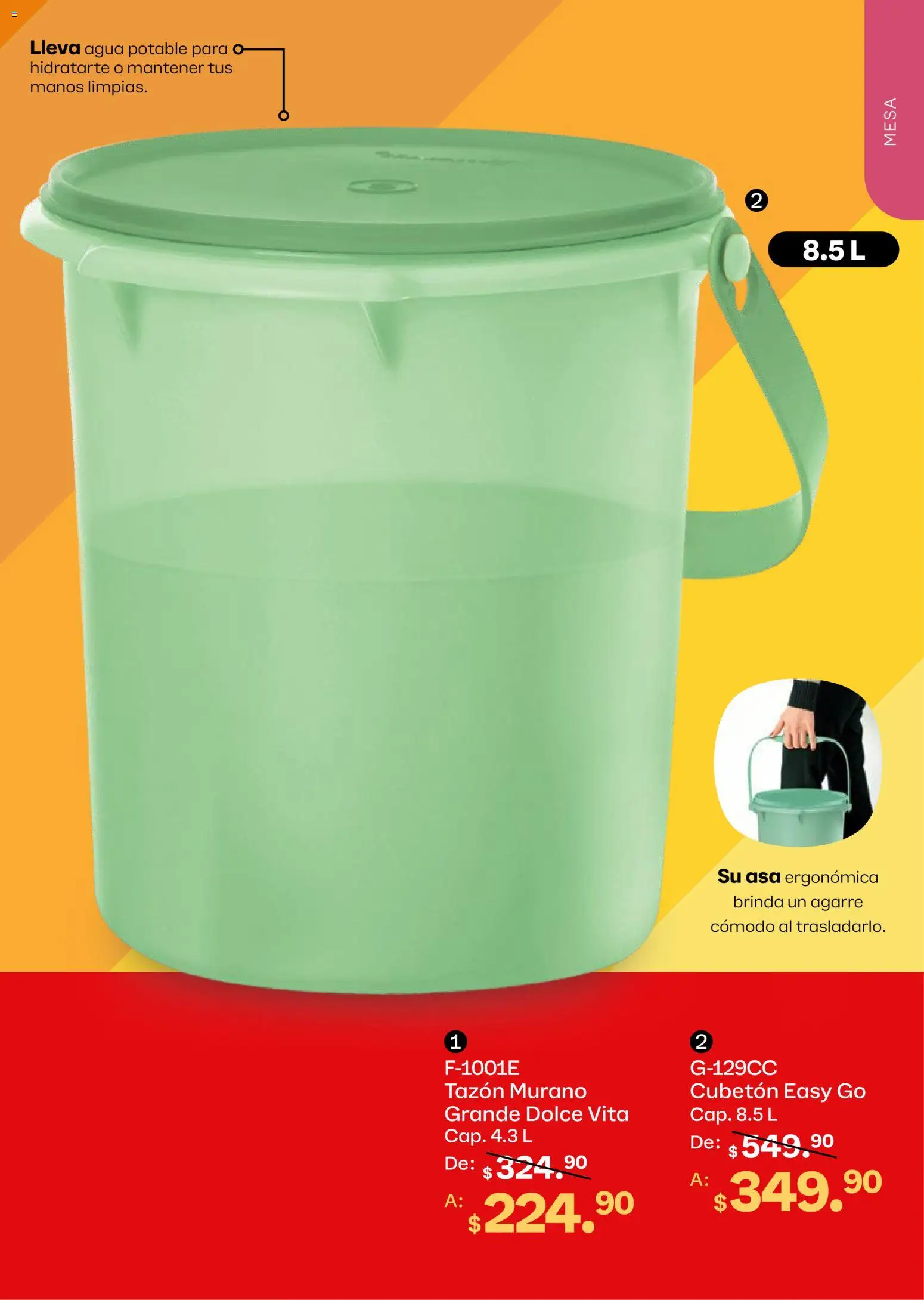 Nuevas ofertas de Tupperware válidas en toda la República Mexicana desde el 05/10/2026. ¡Encuentra las mejores ofertas en Tupperware catálogo! | Página: 97