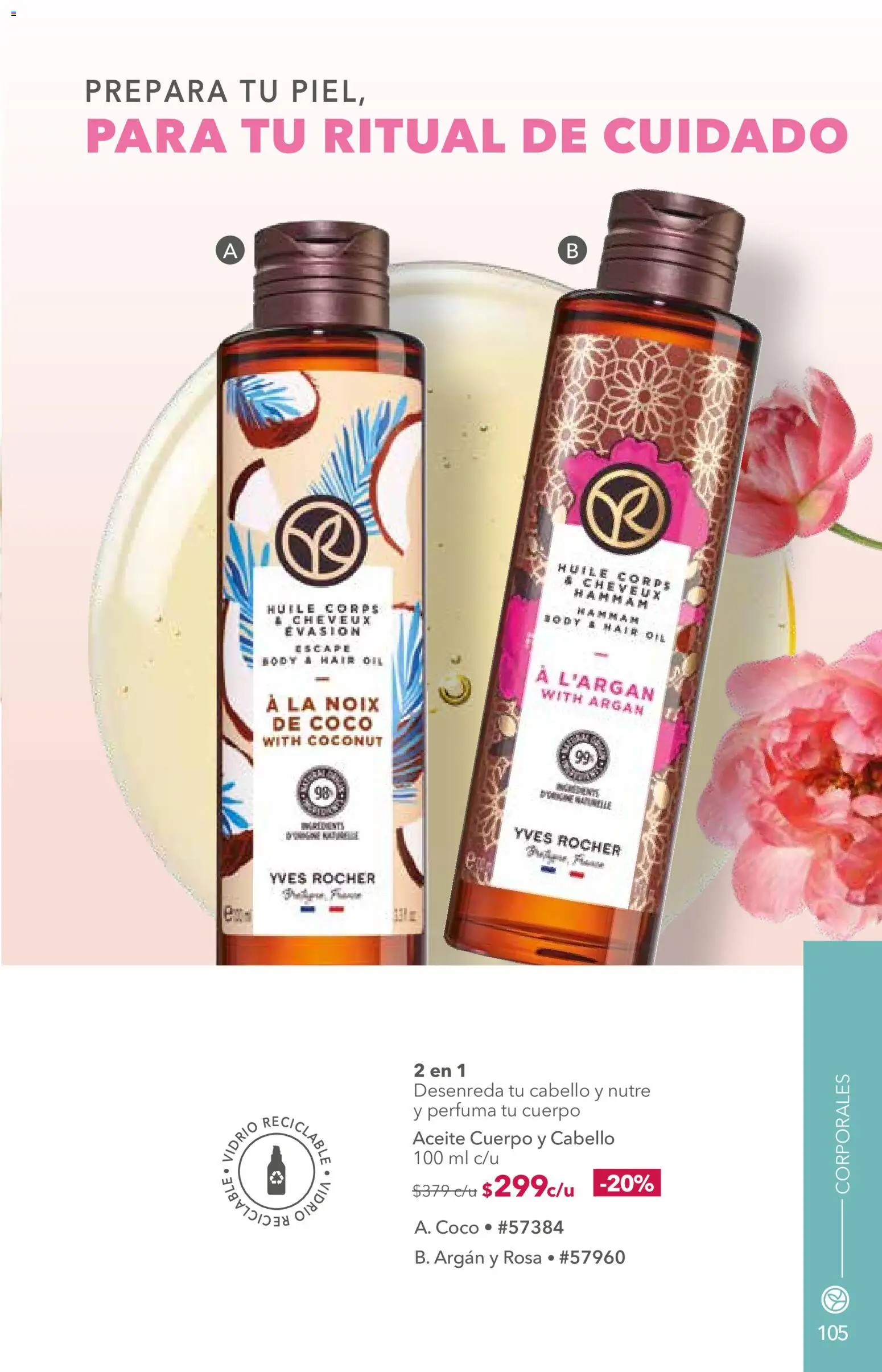 Nuevas ofertas de Yves Rocher válidas en toda la República Mexicana desde el 02.06.2026. ¡Encuentra las mejores ofertas en Yves Rocher campaña 8 2026! | Página: 107