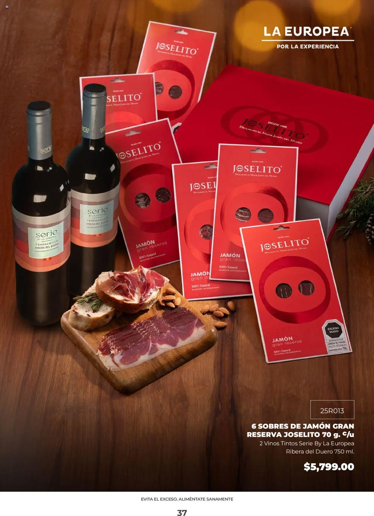 Nuevas ofertas de La Europea válidas en toda la República Mexicana desde el 22/09/2025. ¡Encuentra las mejores ofertas en La Europea catálogo! | Página: 37 | Productos: Paleta, Jamón
