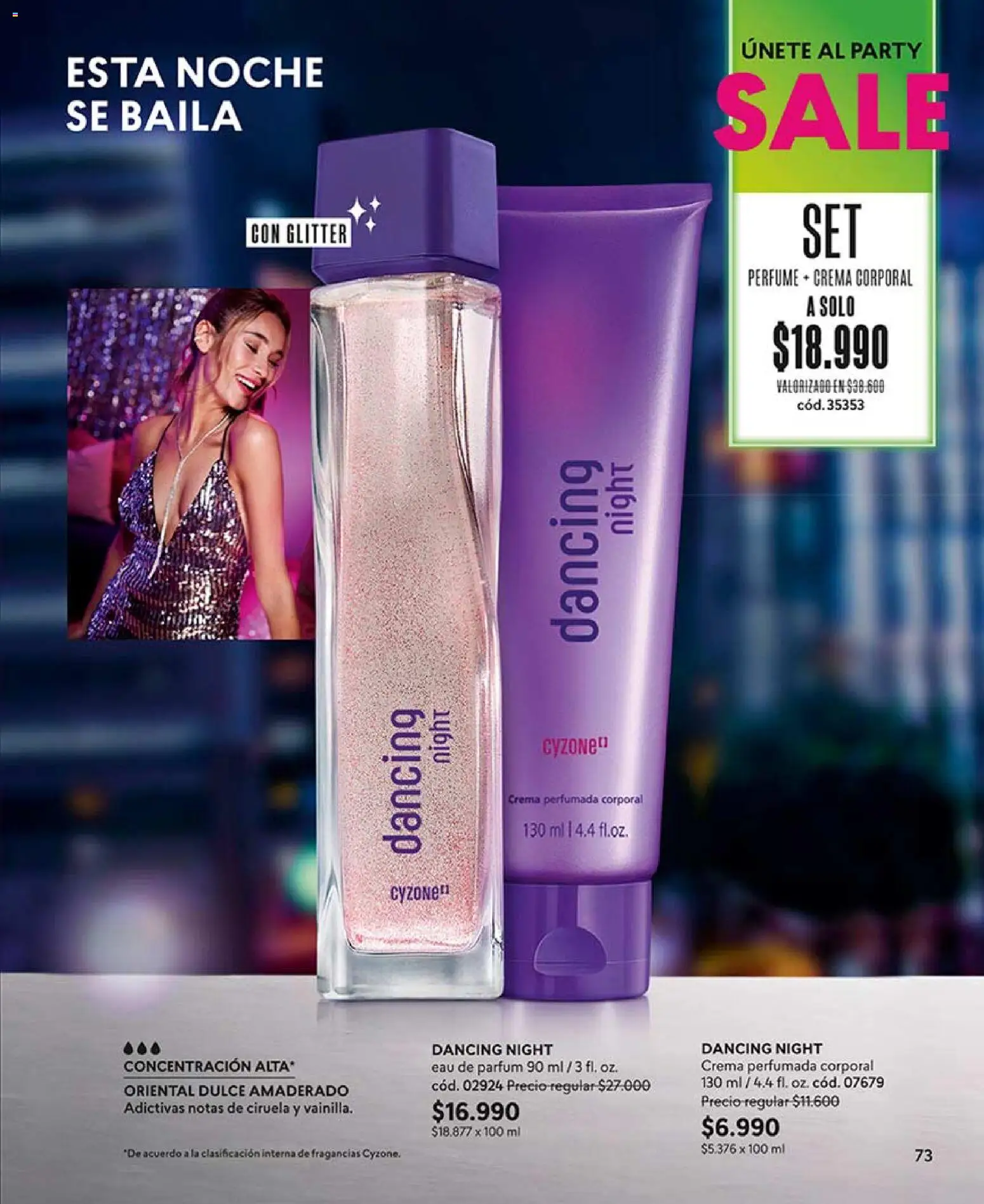 Catálogo CyZone Campaña 11 │ válido desde el 14.06.2026 | Página: 85 | Productos: Glitter, Perfume, Crema