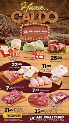 São Judas Tadeu ofertas Caldo - Pré-Visualização do folheto da loja São Judas Tadeu, válido de 23/06/2026 | Página: 1