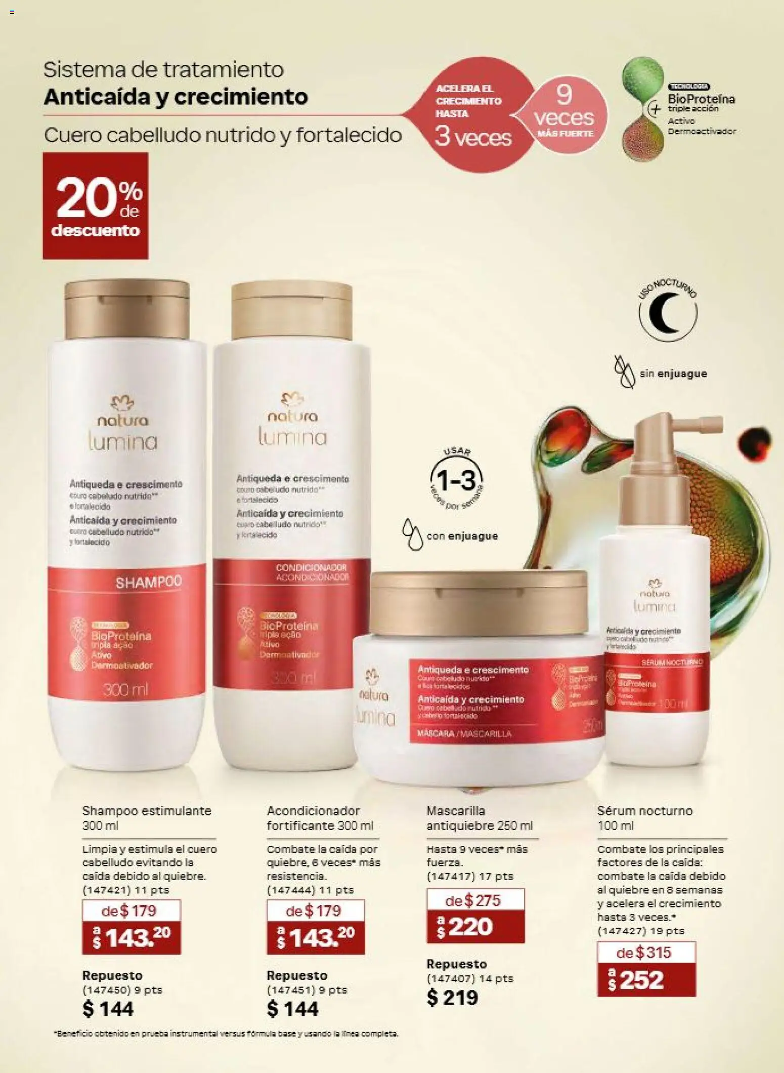 Nuevas ofertas de Natura válidas en toda la República Mexicana desde el 31/07/2026. ¡Encuentra las mejores ofertas en Natura campaña 12 2026! | Página: 121 | Productos: Serum, Shampoo, Mascarilla, Acondicionador