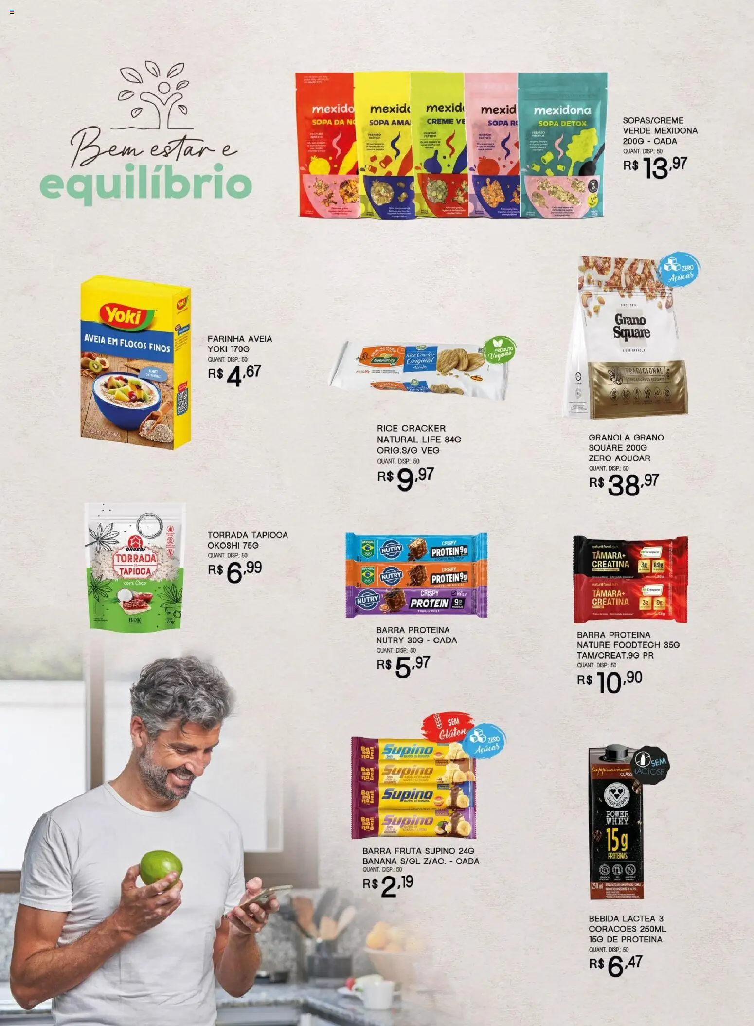 Bistek Supermercados Folheto - válido de 29/07/2026 | Página: 2 | Produtos: Coco, Creatina, Flocos, Bebida