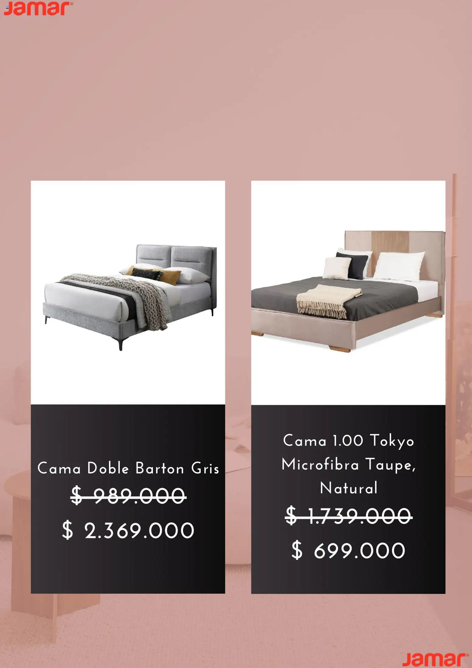 Muebles jamar revista - valida desde el 03.06.2026 | Página: 2 | Productos: Cama