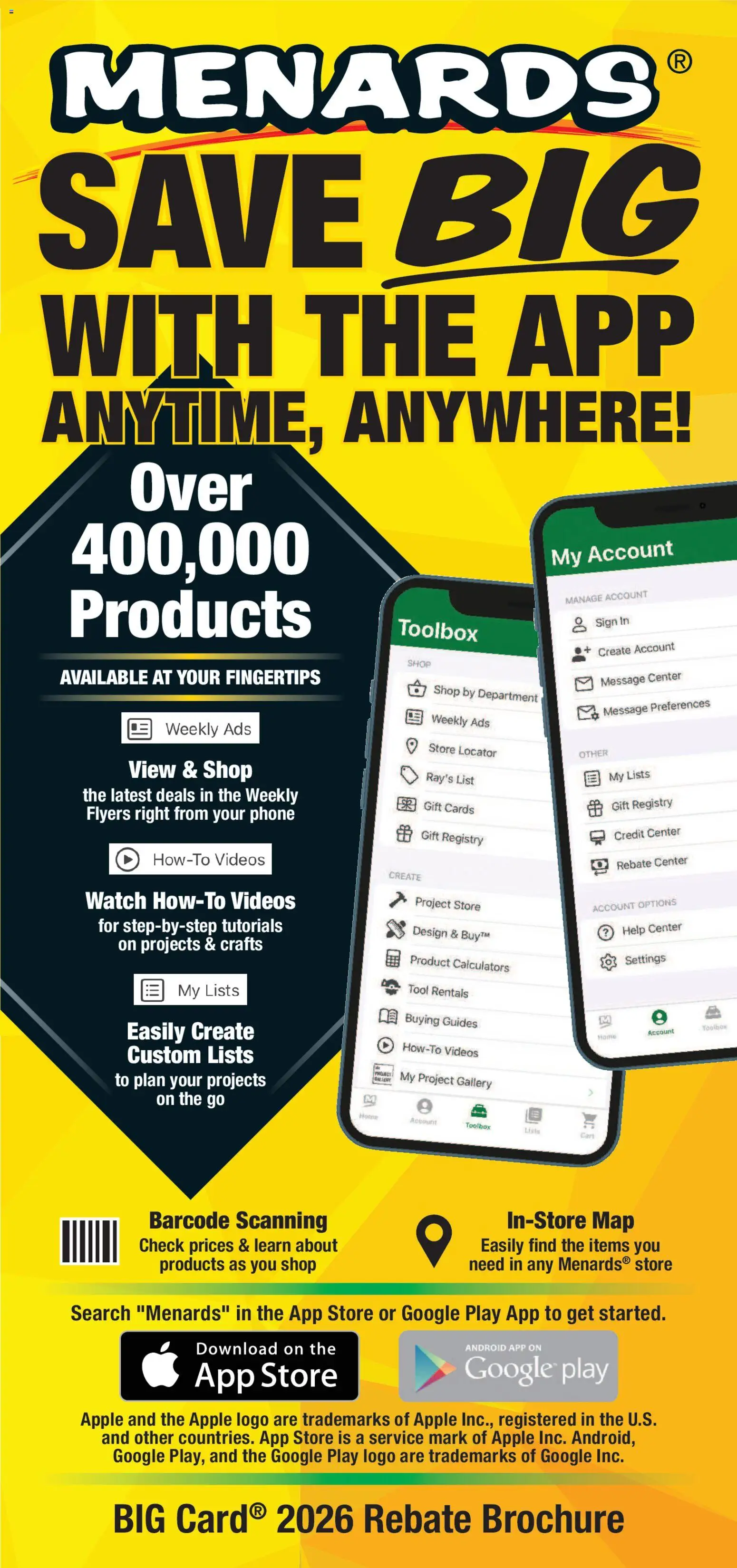 Menards Big Rewards Catalog - valid from 01/01/2026 | Page: 21 | Products: Phone, Watch