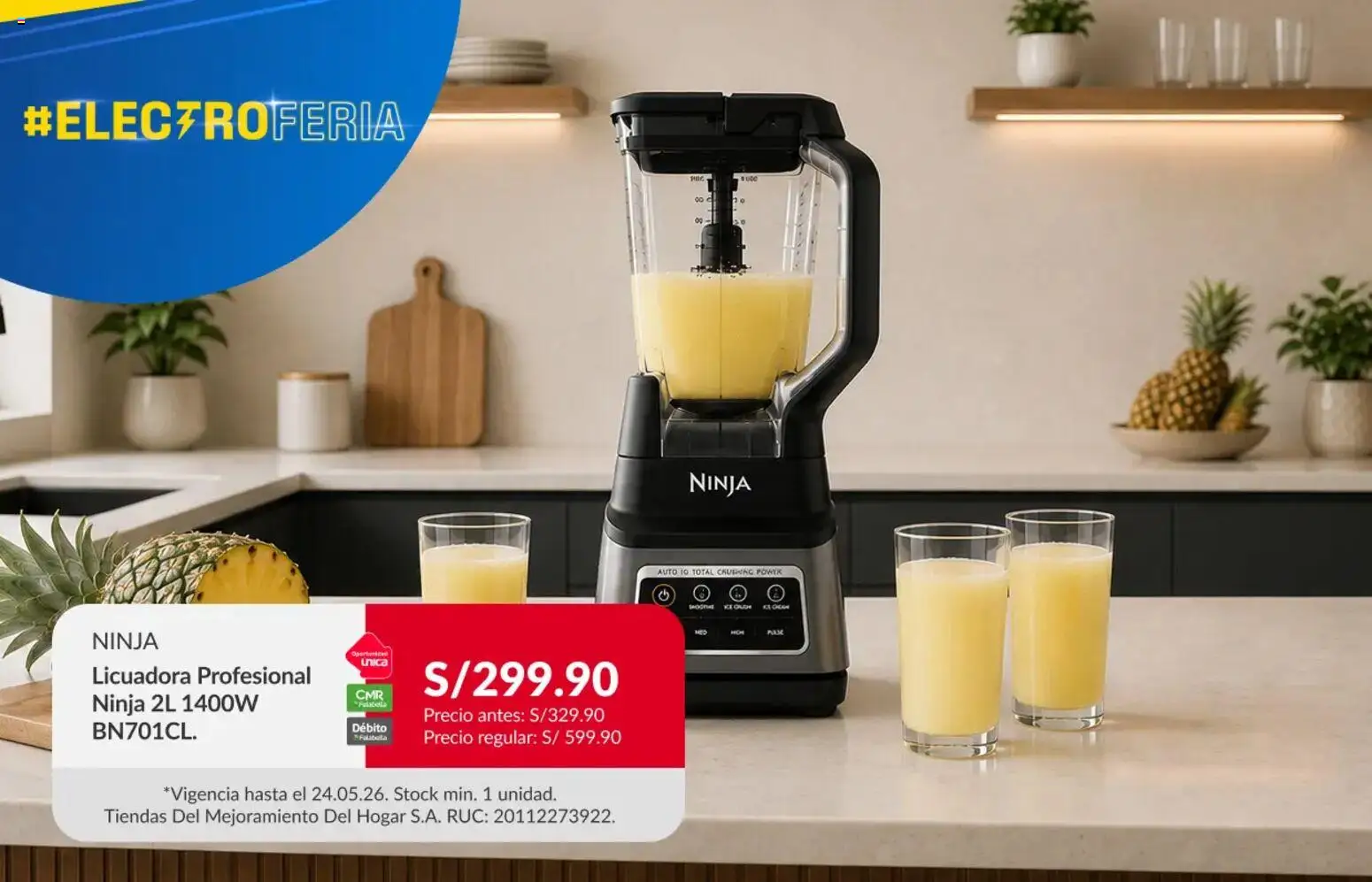 Catálogo Sodimac válido desde 18.05.2026 | Página: 2 | Productos: Licuadora