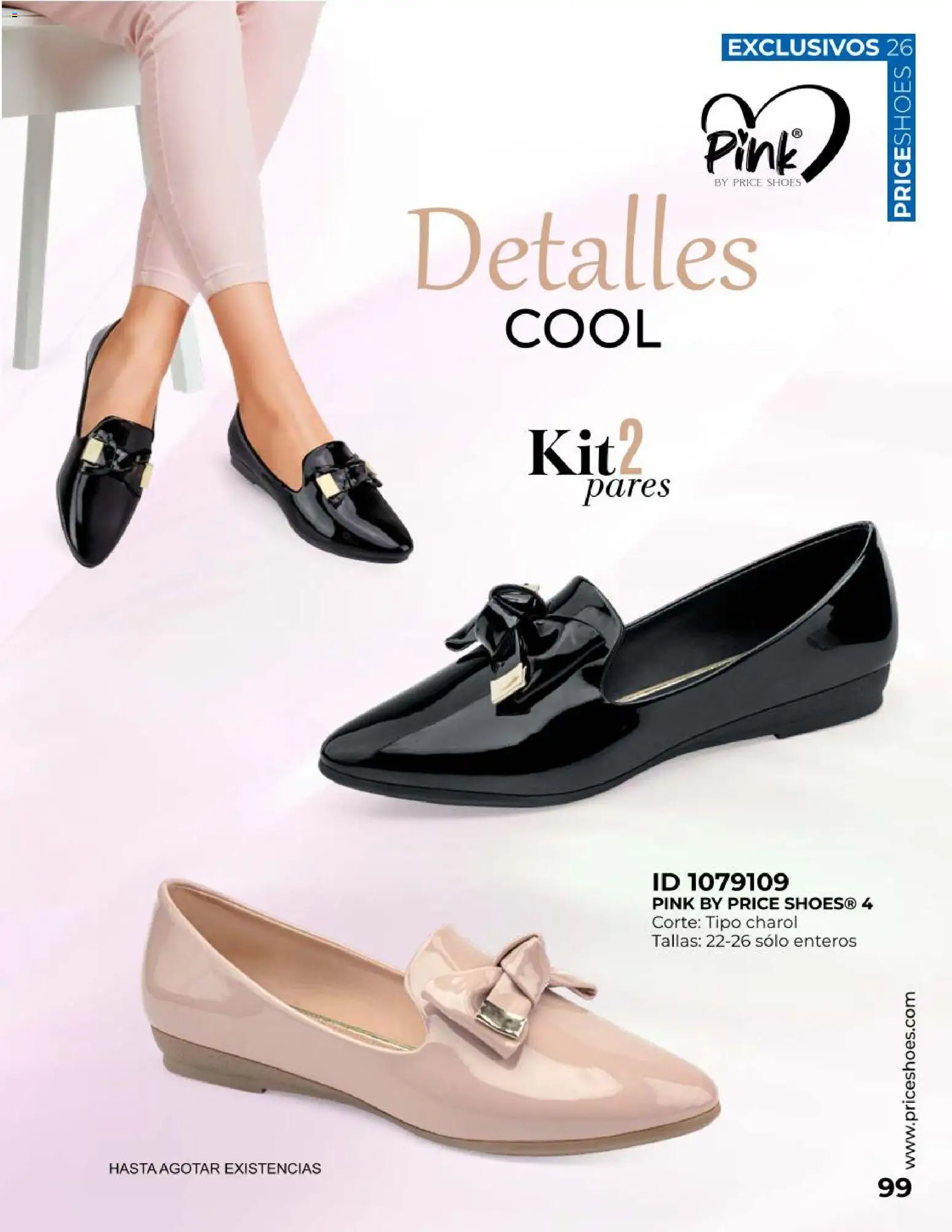 Nuevas ofertas de Price Shoes válidas en toda la República Mexicana desde el 09.05.2026. ¡Encuentra las mejores ofertas en Price Shoes catálogo Exclusivos! | Página: 99