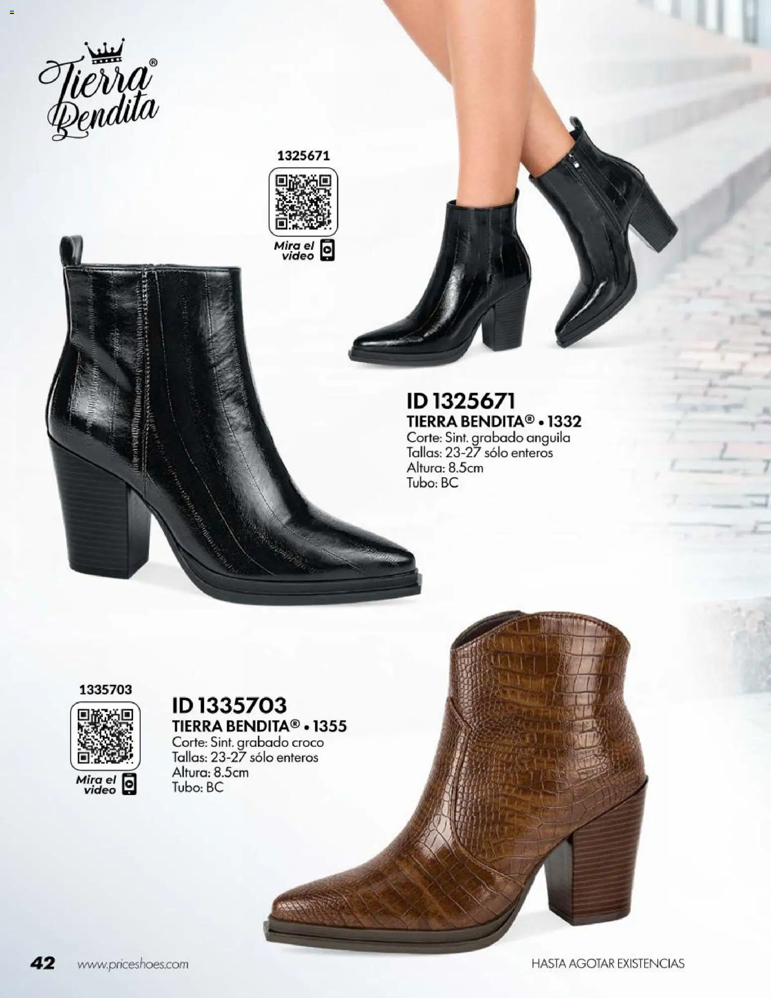 Nuevas ofertas de Price Shoes válidas en toda la República Mexicana desde el 18/07/2026. ¡Encuentra las mejores ofertas en Price Shoes catálogo Botas! | Página: 42