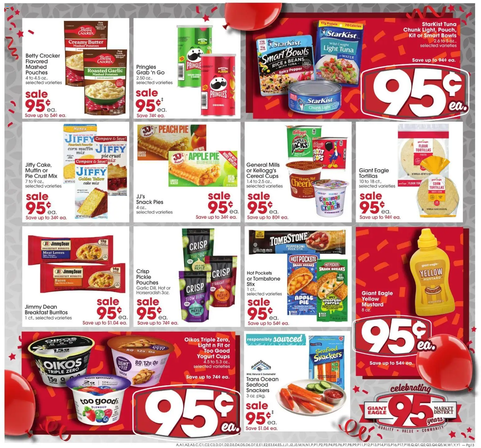 Giant Eagle Weekly Ad - valid from 07/30/2026 | Page: 3 | Products: Butter, Apples, Pepper, Muffin