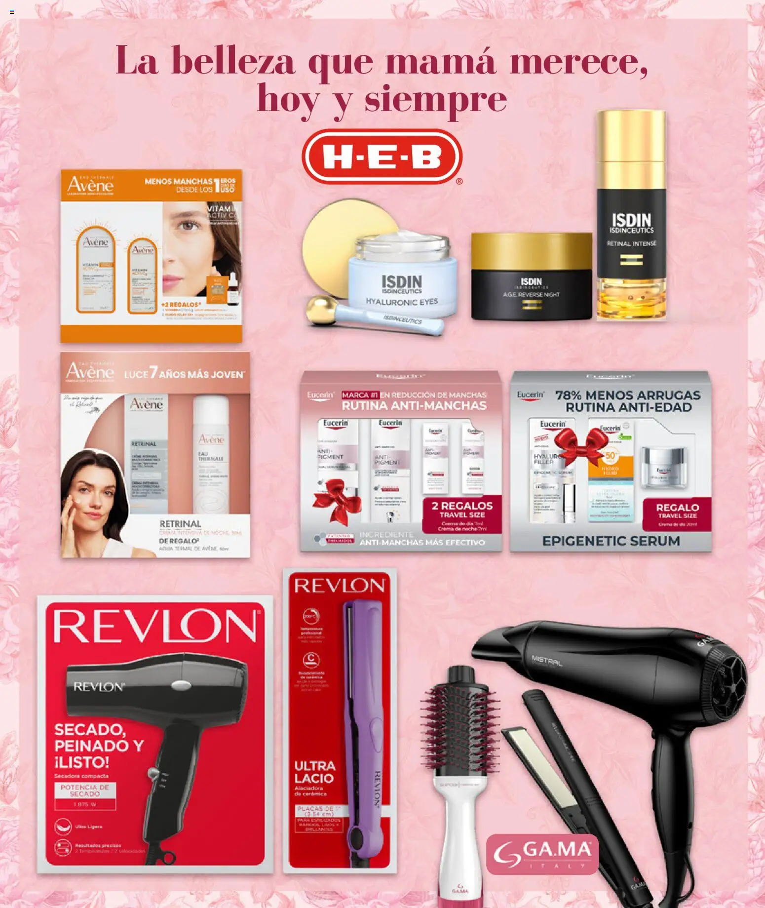 Nuevas ofertas de H-E-B válidas en toda la República Mexicana desde el 01.05.2026. ¡Encuentra las mejores ofertas en H-E-B folleto Celebra! | Página: 68 | Productos: Serum, Crema
