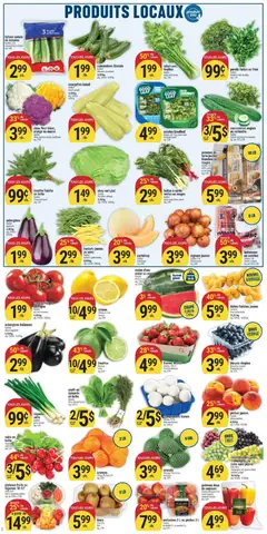 Preview of Adonis circulaire from shop Adonis valid from Aug 13, 2026 | Page: 3 | Products: Fruit, Peaches, Beans, Wine