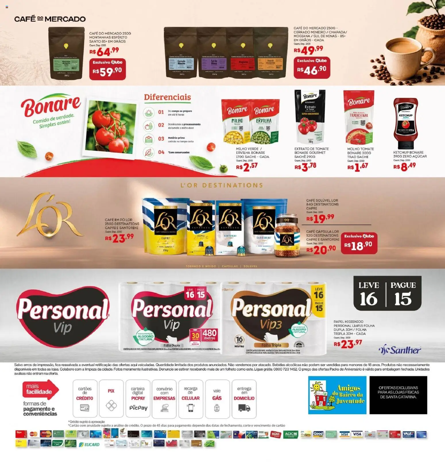 Bistek Supermercados Folheto - válido de 20.05.2026 | Página: 20 | Produtos: Ketchup, Açúcar, Carteira, Café solúvel