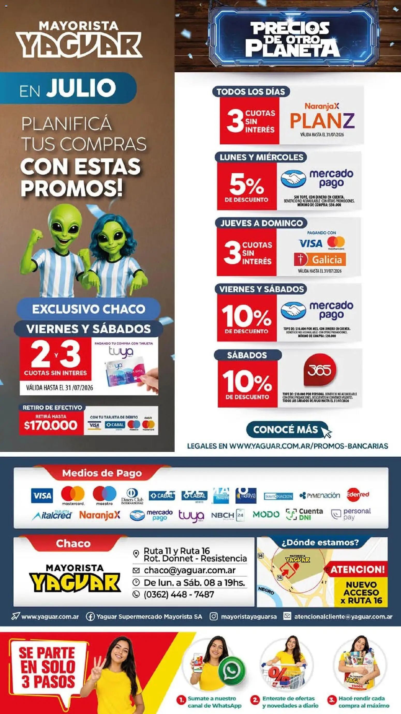Yaguar - Oferta Semanal Chaco │ válido desde el 06/07/2026 | Página: 18