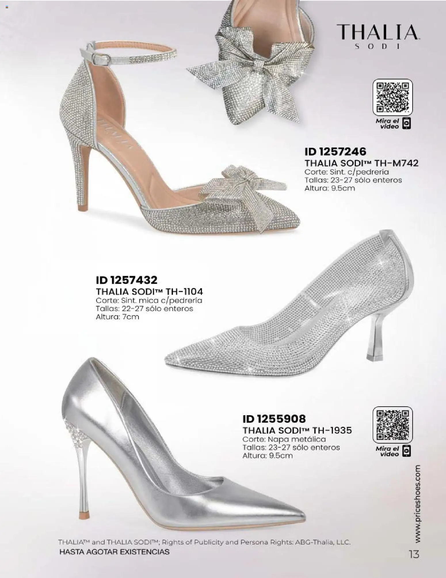 Nuevas ofertas de Price Shoes válidas en toda la República Mexicana desde el 23.04.2026. ¡Encuentra las mejores ofertas en Price Shoes catálogo Sandalias Fiesta & Vestir! | Página: 13 | Productos: Video