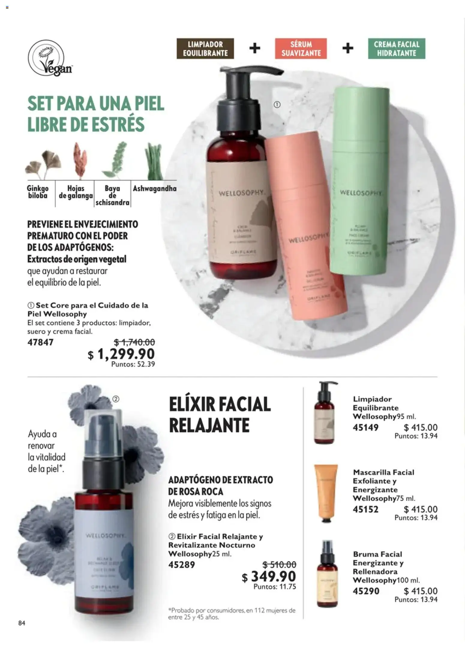 Nuevas ofertas de Oriflame válidas en toda la República Mexicana desde el 12/09/2026. ¡Encuentra las mejores ofertas en Oriflame campaña 13 2026! | Página: 84