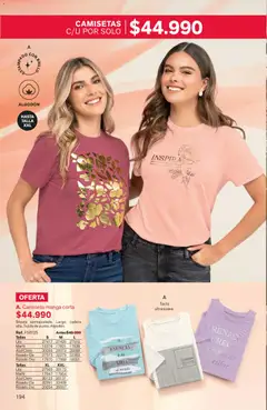 Leonisa catálogo C08/2026 -  Vista previa de la revista de la tienda Leonisa valido desde el 15.05.2026 | Página: 194 | Productos: Algodón, Brillo, Camiseta