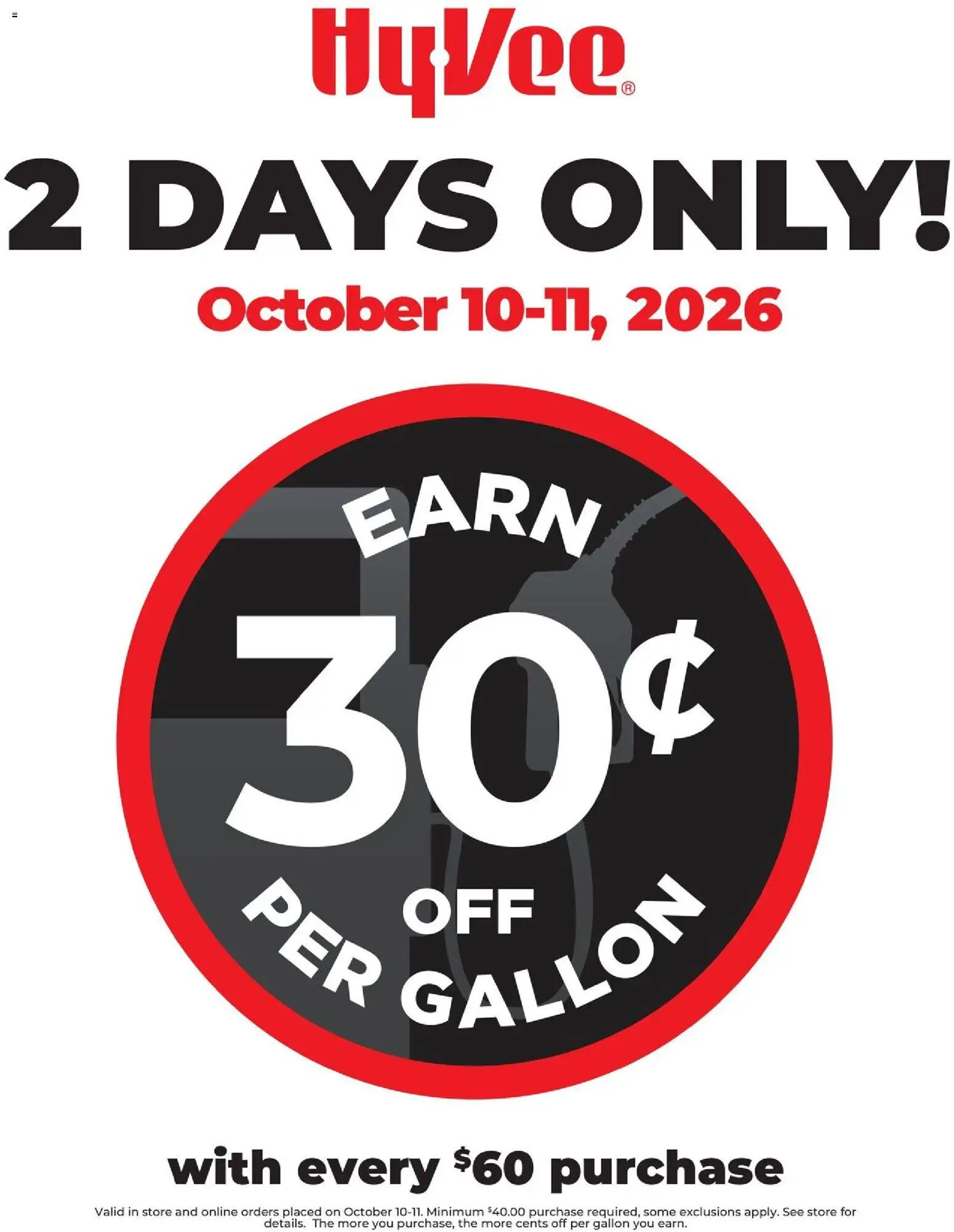 HyVee Special Sales - valid from 10/10/2026 | Page: 1