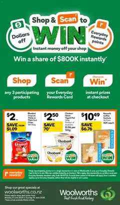 Woolworths South Island catalogue preview  - valid from 08.06.2026