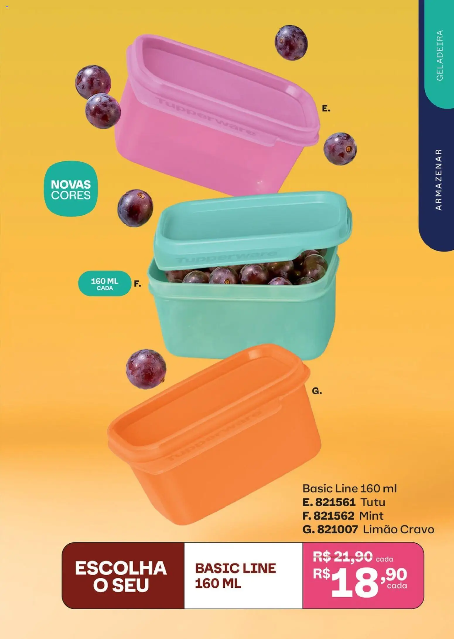 Tupperware Folheto - válido de 01/09/2026 | Página: 33 | Produtos: Geladeira