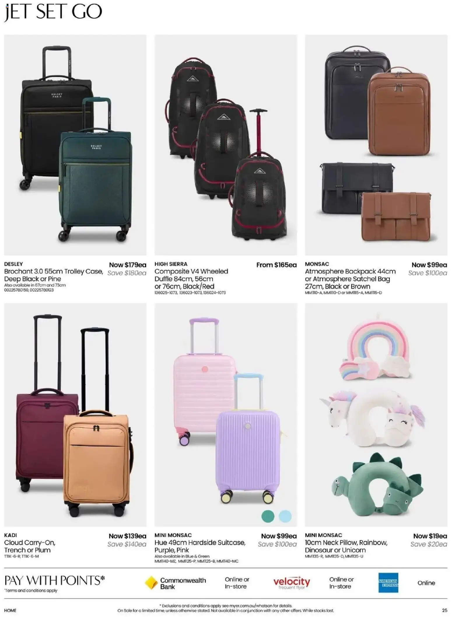 Deals catalogue - valid from 04.05.2026 | Page: 25 | Products: Trolley, Backpack, Bag