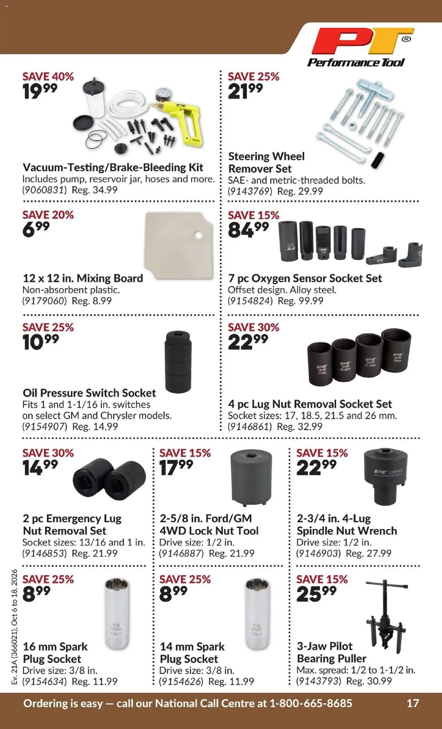 Princess Auto flyer valid from Oct 6, 2026 | Page: 24 | Products: PC, Spread, Socket, Oil