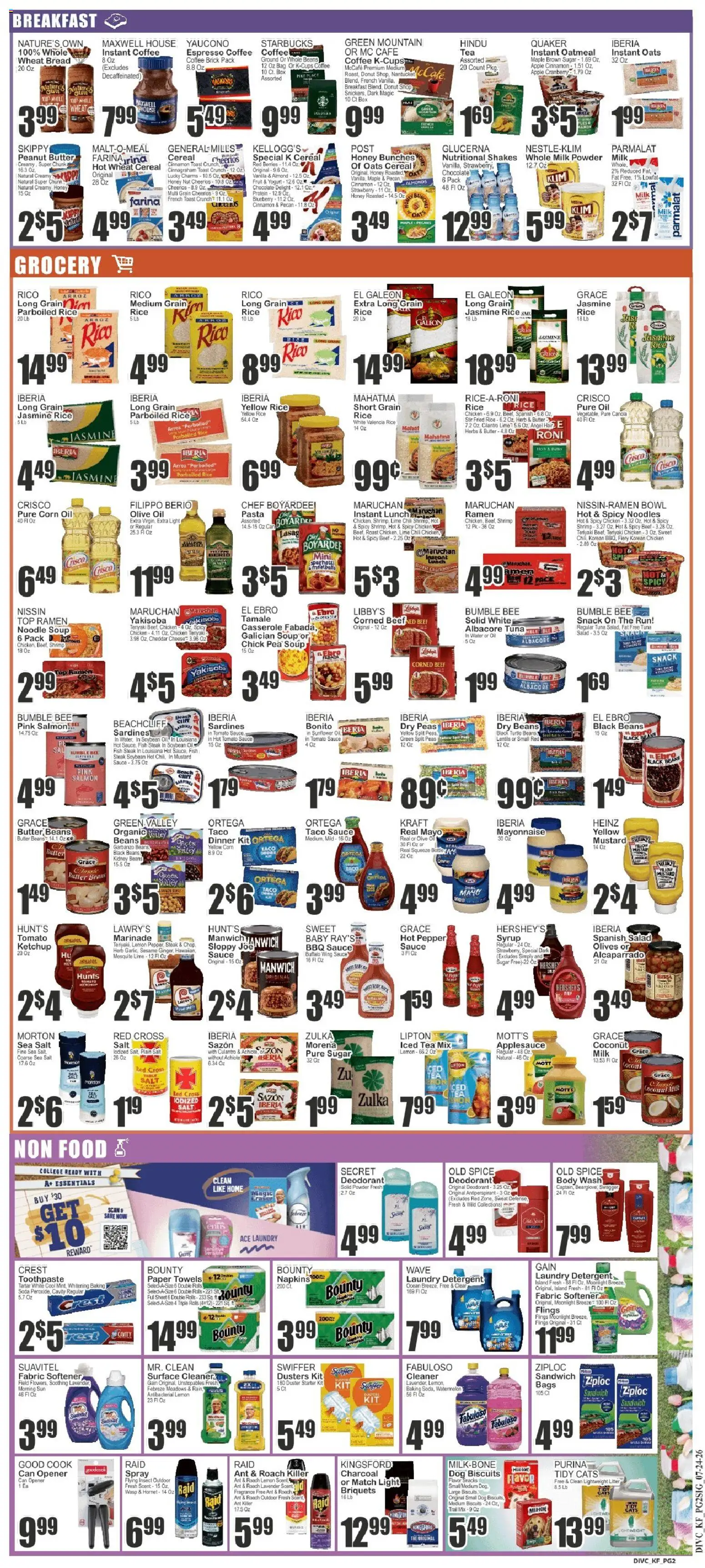 Food Universe Weekly Ad - valid from 07/24/2026 | Page: 2 | Products: Chocolate, Mayonnaise, Lemon, Lime