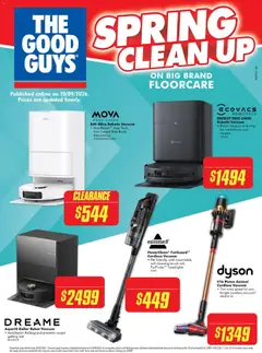 Preview of The Good Guys Spring Clean Up - valid from 10/09/2026