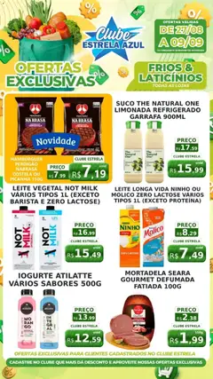 Estrela Azul ofertas Clube Frios - Pré-Visualização do folheto da loja Estrela Azul, válido de 27/08/2026