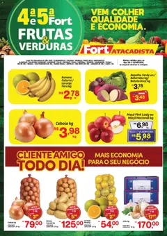 Fort Atacadista ofertas Frutas, Verduras - Pré-Visualização do folheto da loja Fort Atacadista, válido de 09/09/2026
