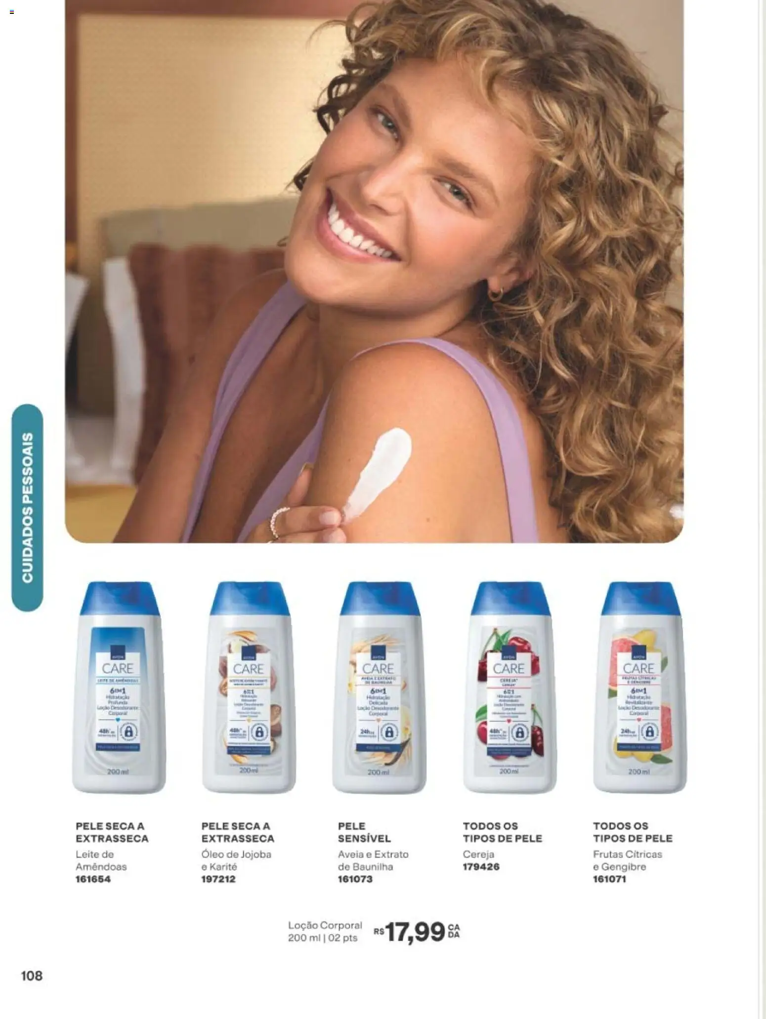 Avon Folheto - válido de 10/08/2026 | Página: 108 | Produtos: Frutas, Cereja, Desodorante, Aveia