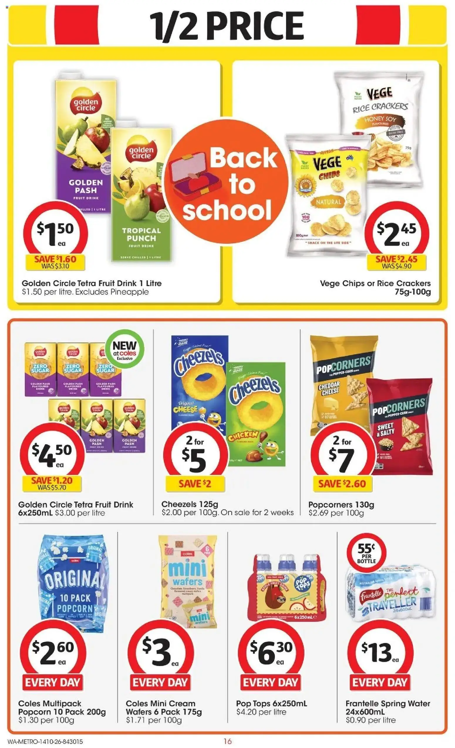 ﻿Coles catalogue valid from 14/10/2026 > Online Australia | Page: 16