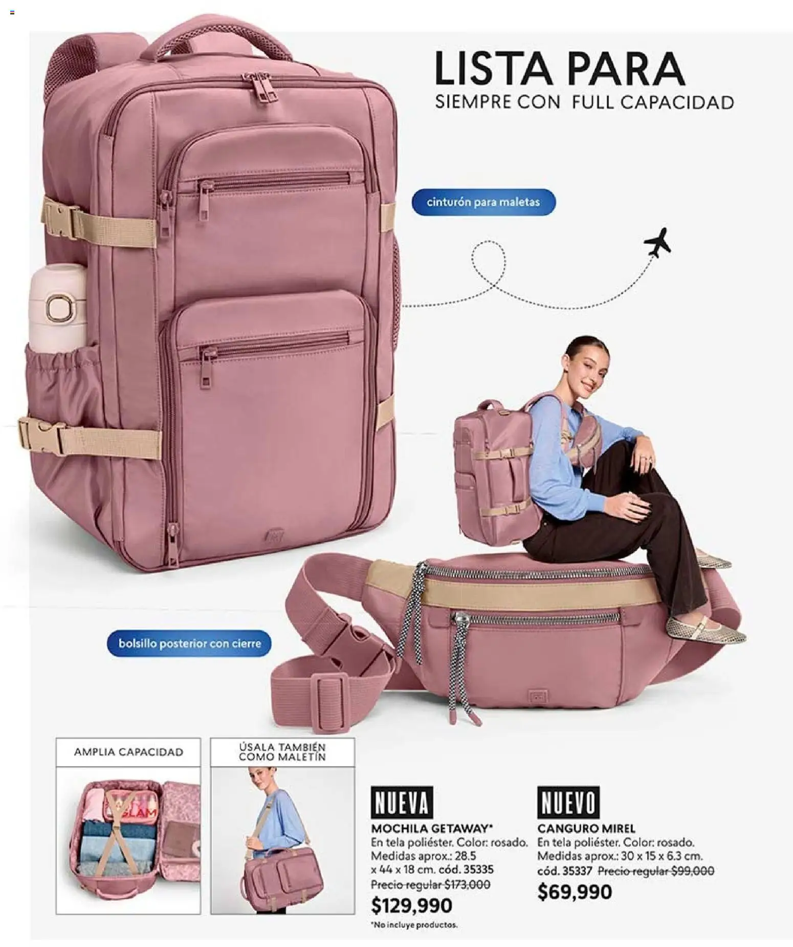 CyZone revista - valida desde el 17/08/2026 | Página: 90 | Productos: Mochila, Cinturón, Maletin