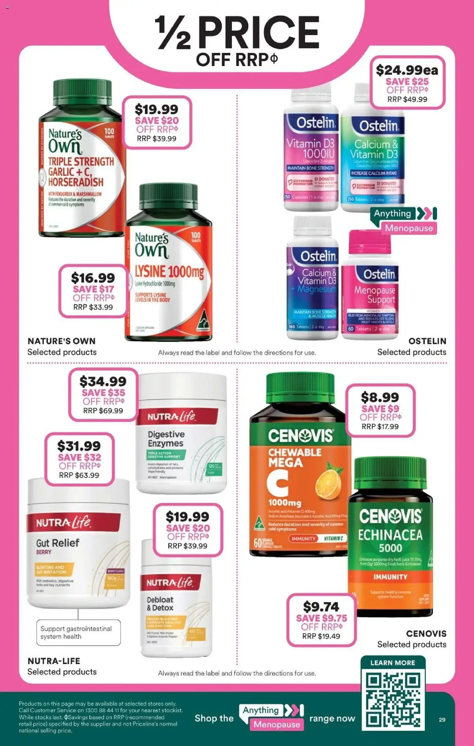 Priceline Pharmacy catalogue - valid from 27/08/2026 | Page: 29 | Products: Juice, Nutrients, Tablets, Vitamin