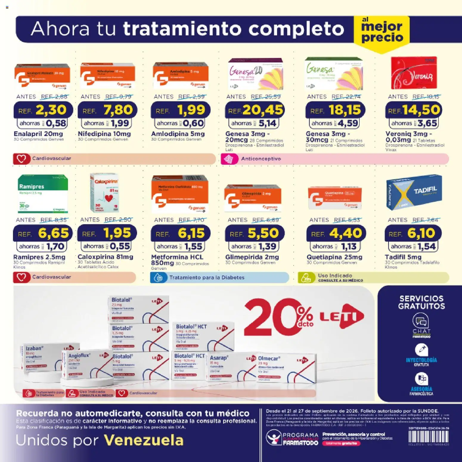 FarmaTodo revista - valida desde el 21/09/2026 | Página: 12