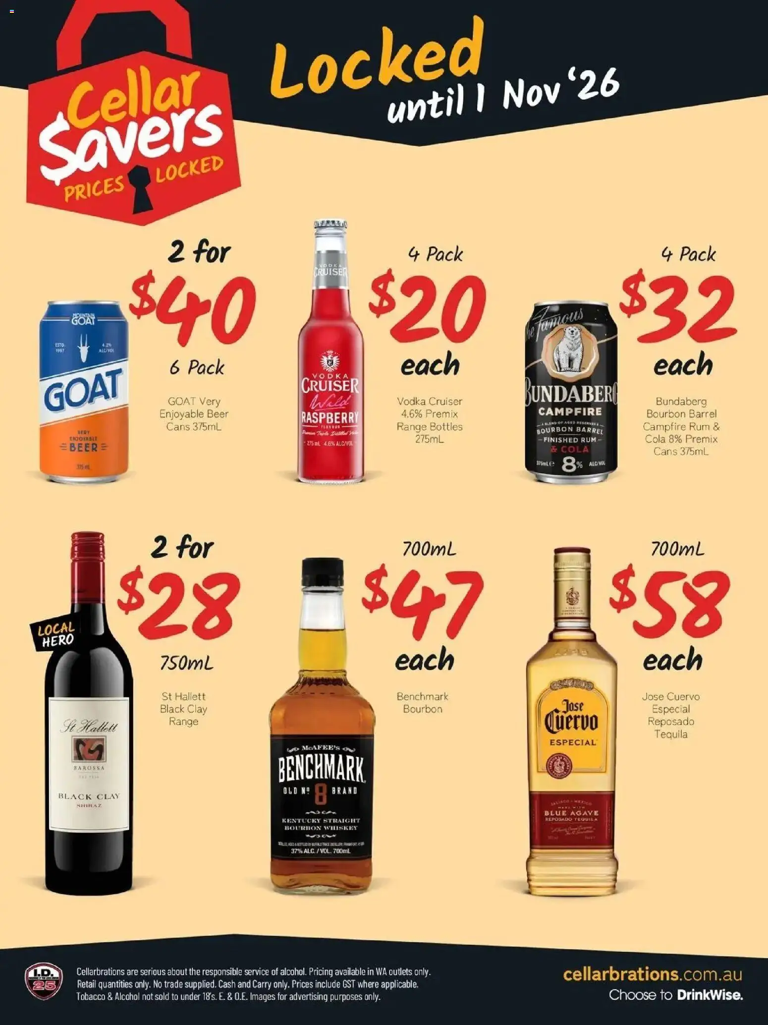 Cellarbrations catalogue - valid from 07/09/2026 | Page: 3 | Products: Agave, Tequila, Bourbon, Whiskey