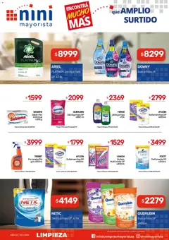 Vista previa NINI Mayorista ofertas válido desde el 04.05.2026 | Página: 9 | Productos: Jabón, Quitamanchas, Ropa, Pan