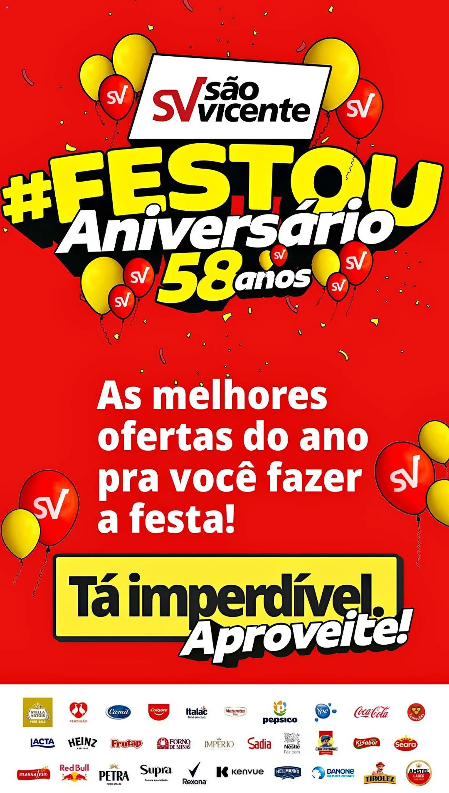 Supermercados São Vicente Folheto - válido de 29/09/2026 | Página: 1 | Produtos: Forno