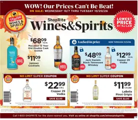 Preview of ShopRite weekly ads valid from 10/07/2026