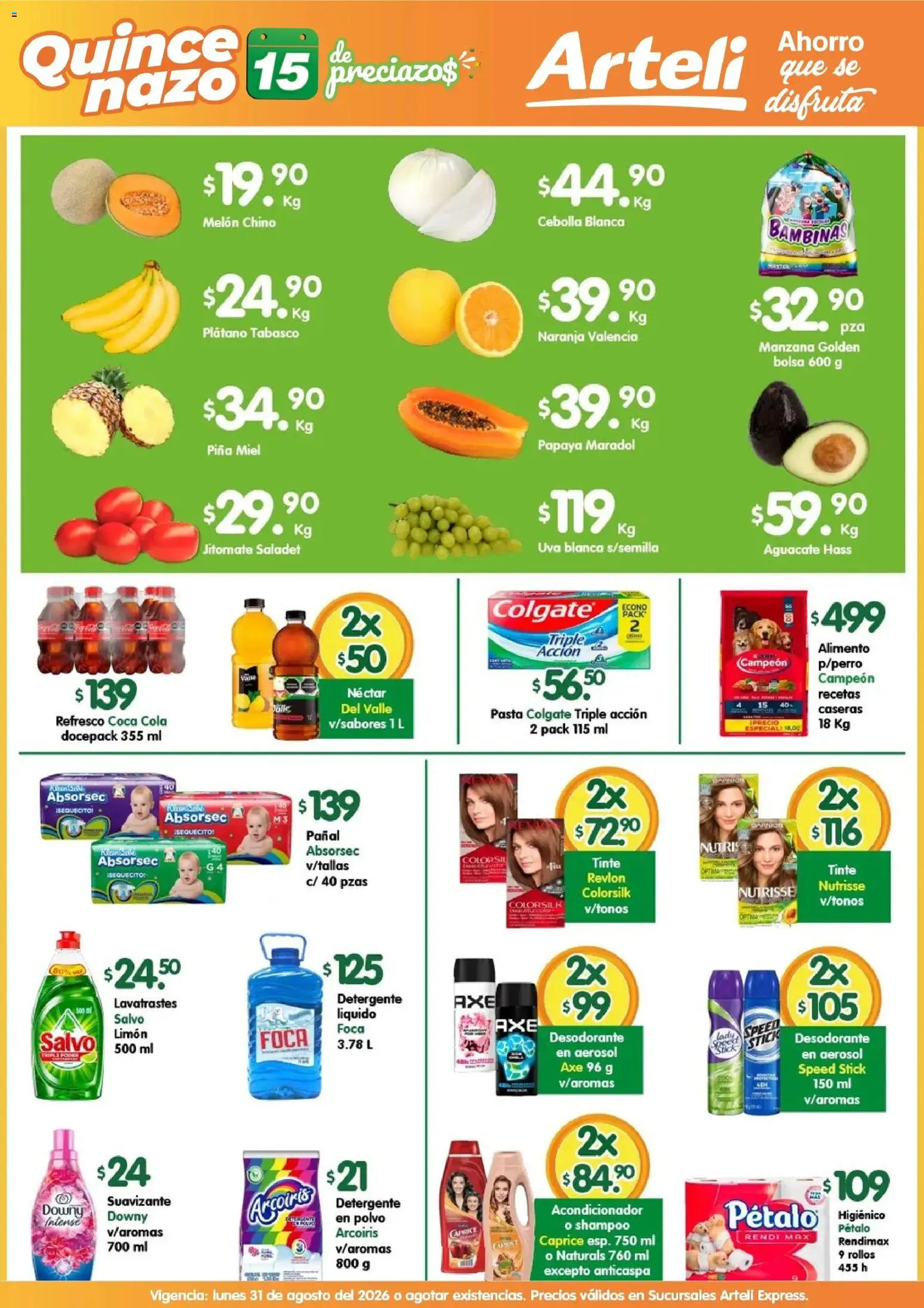 Nuevas ofertas de Arteli válidas en toda la República Mexicana desde el 31/08/2026. ¡Encuentra las mejores ofertas en Arteli folleto Express! | Página: 2